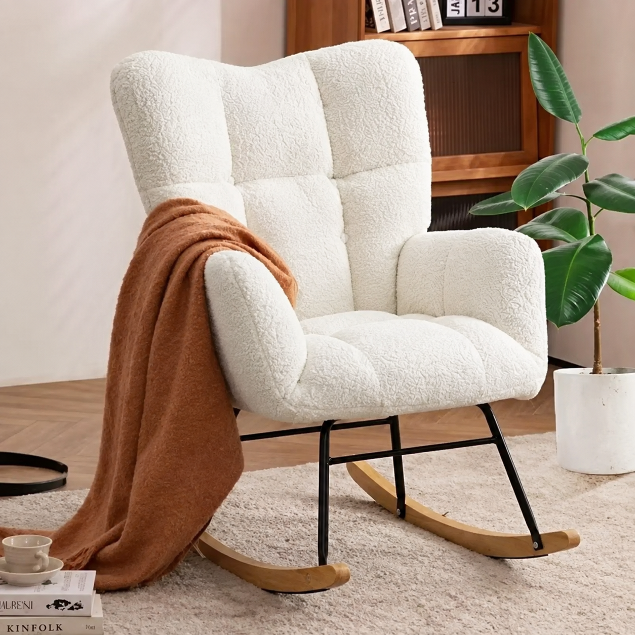 Fauteuil à Bascule Ergonomique Teddy - Maison Noma