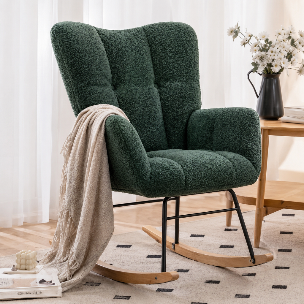 Fauteuil à Bascule Ergonomique Teddy - Maison Noma
