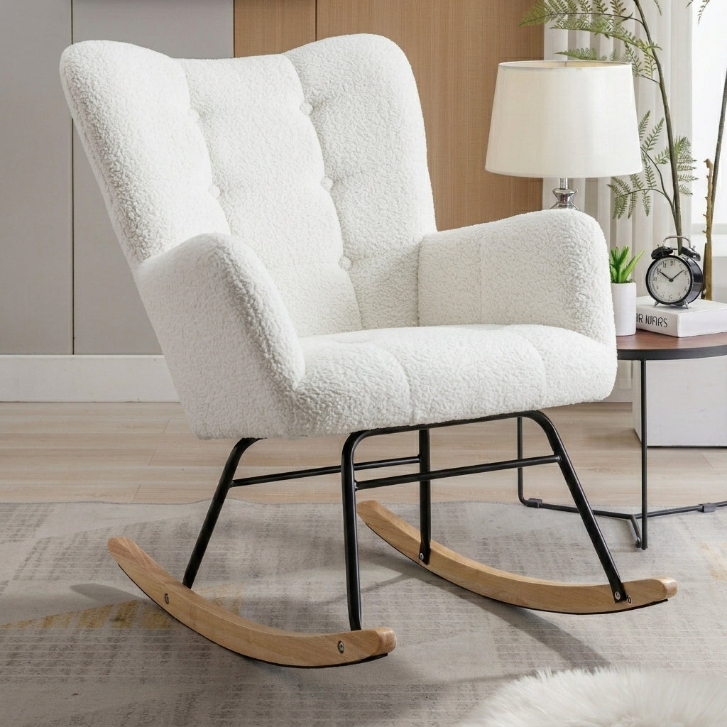 Fauteuil à Bascule Ergonomique Teddy - Maison Noma