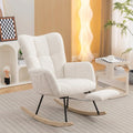 Fauteuil à Bascule Repose-pieds Teddy - Maison Noma